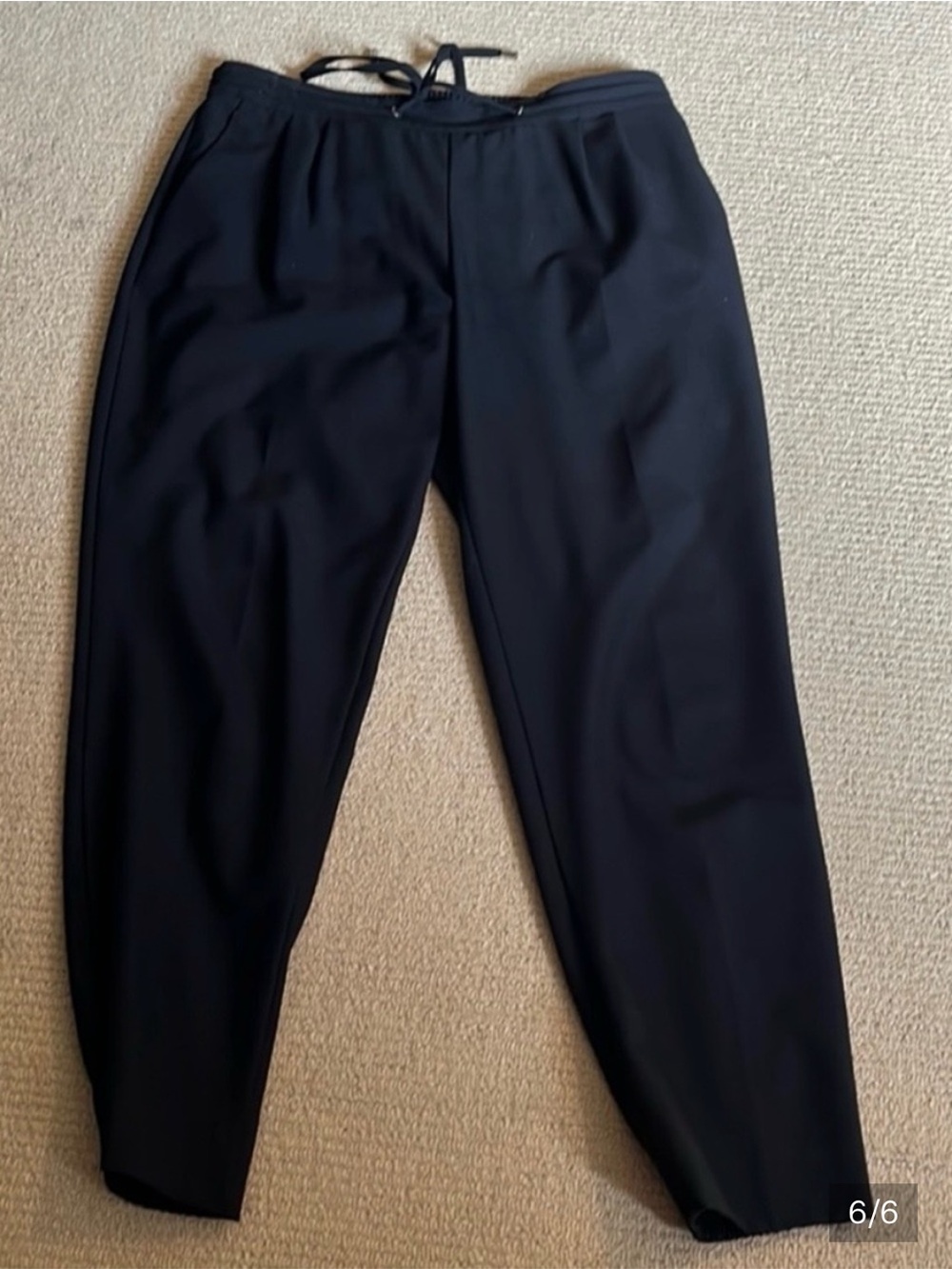 Zara Basic Collection Black Track Pants / Joggers